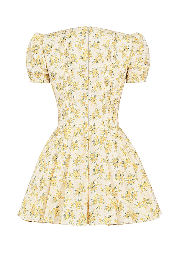 Lilou Puff Sleeve Tulle Mini Dress