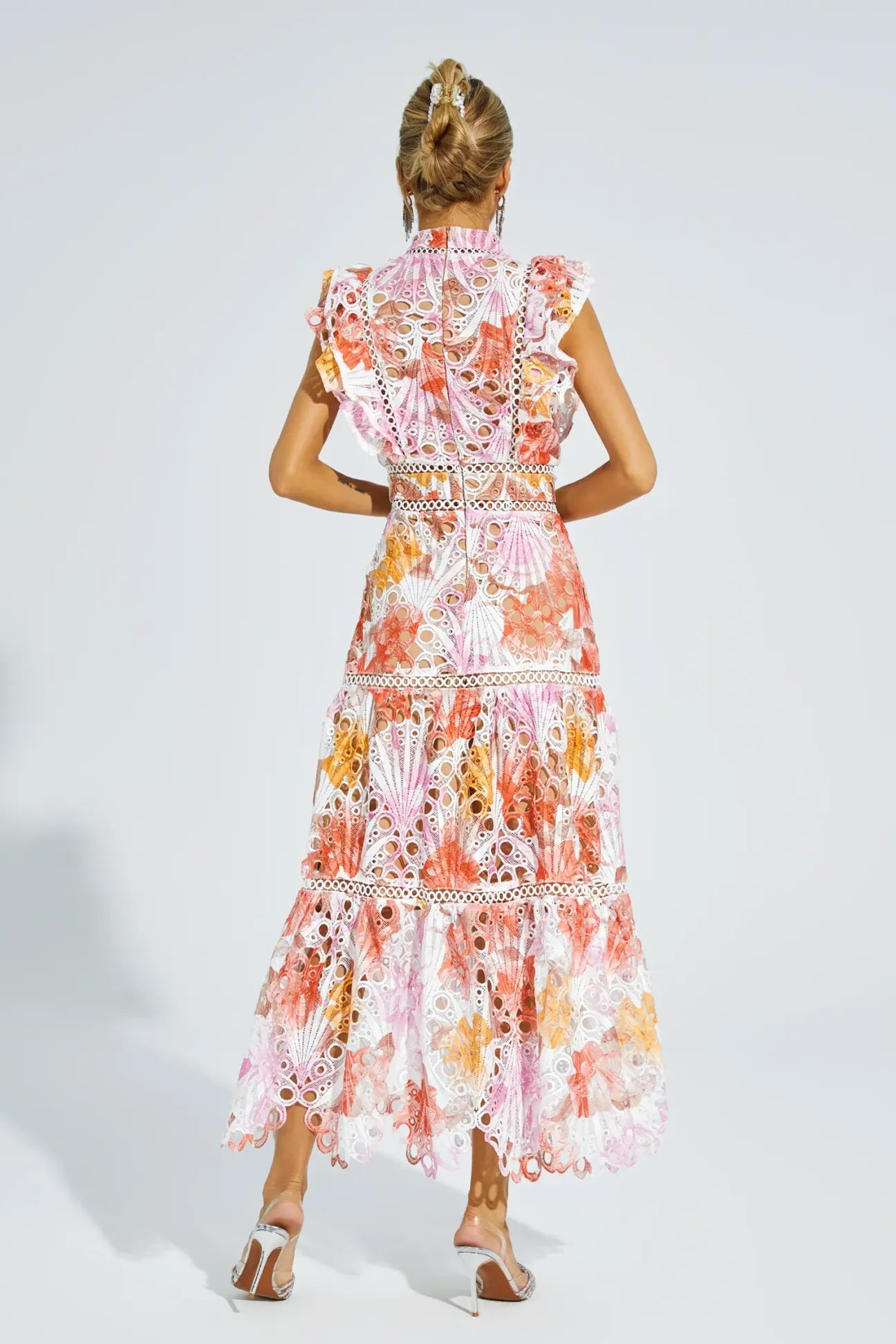 Ayleen floral midi dress