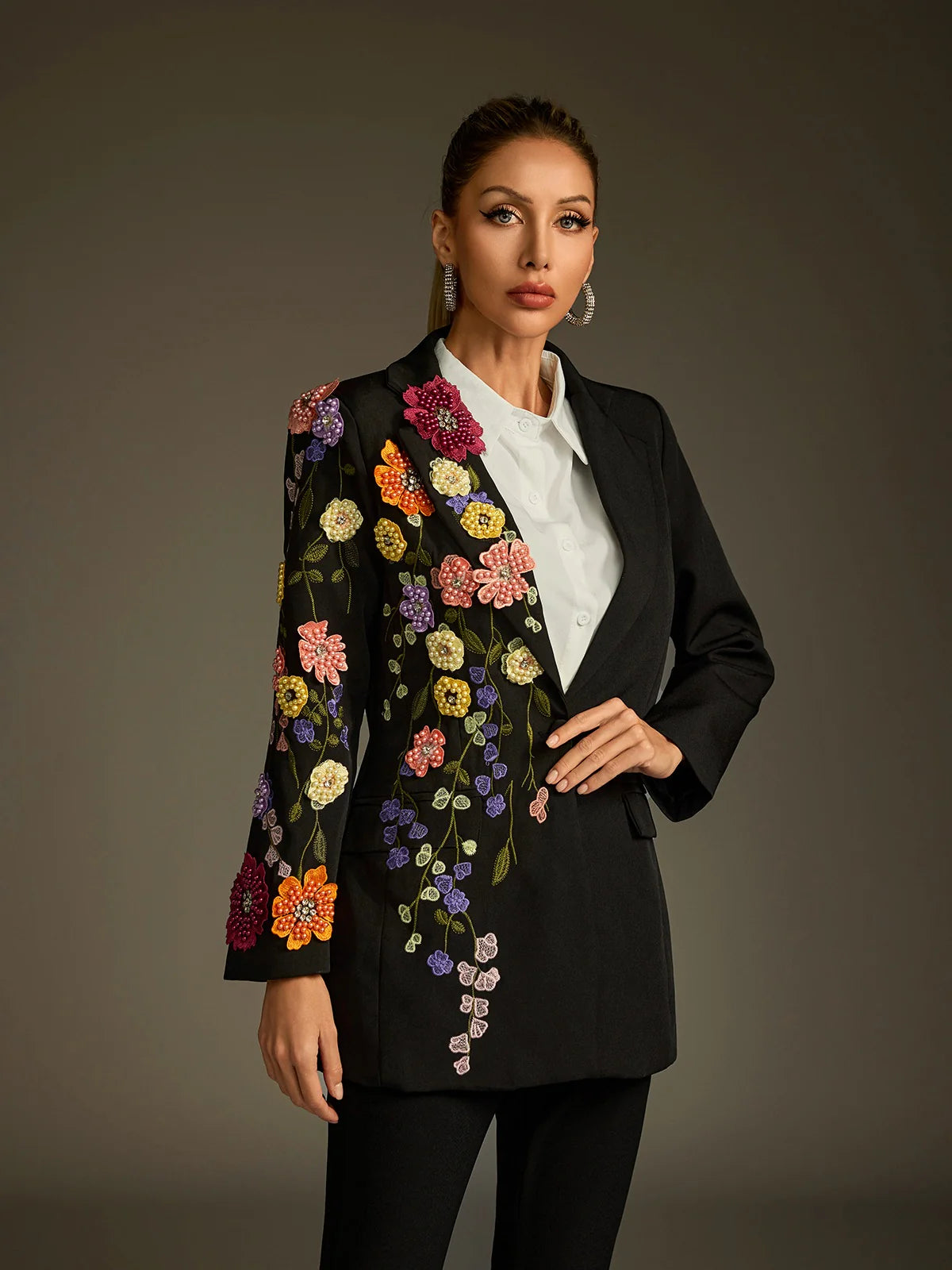 Flora Embellished Blazer
