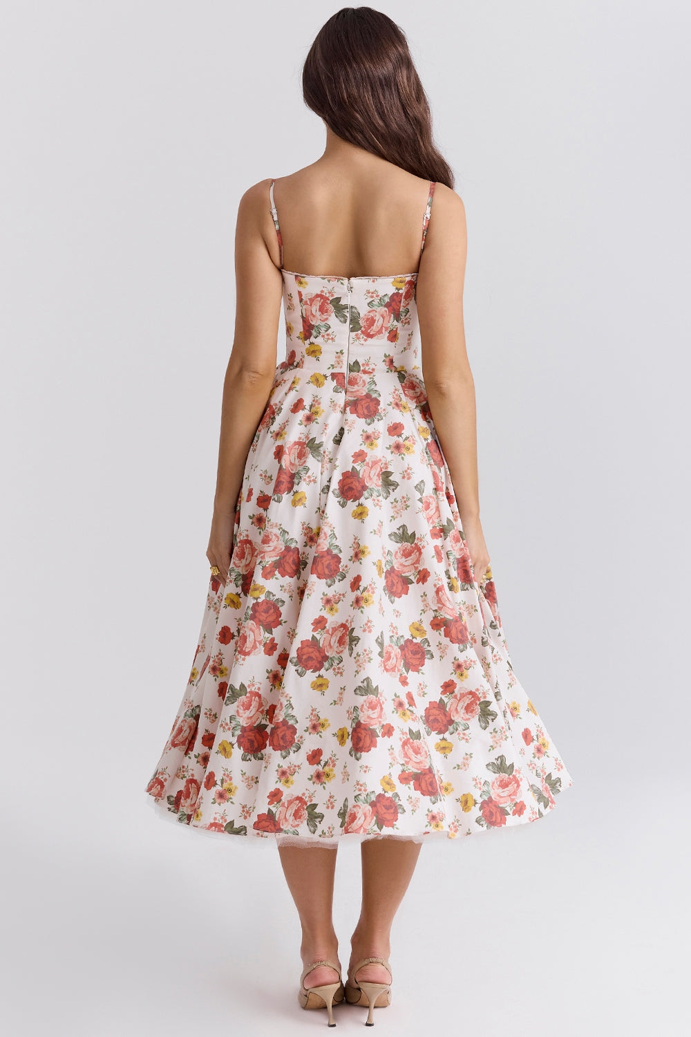 Mademoiselle midi dress- Floral