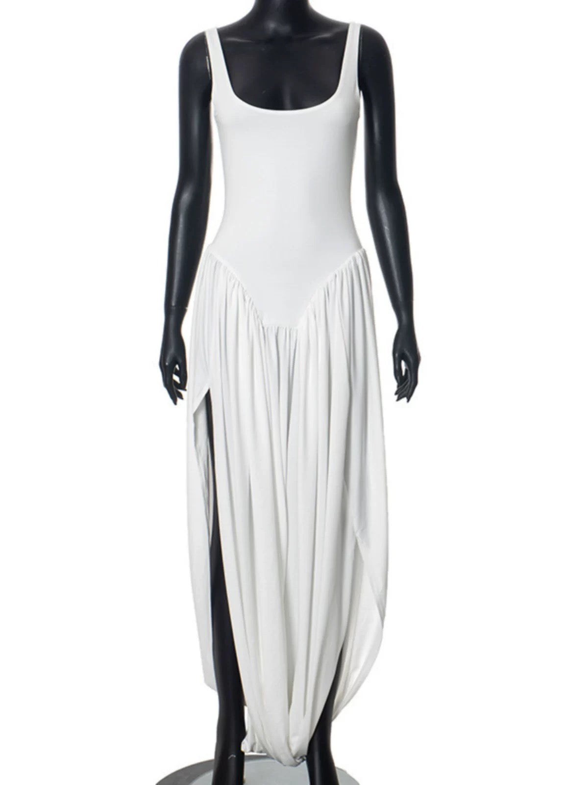 Naya Sculpt Drape Maxi Dress