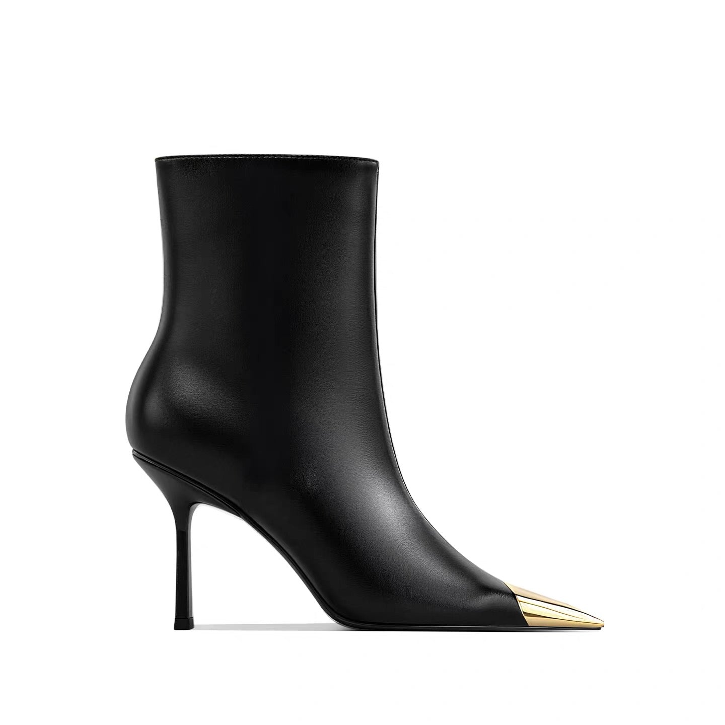 Cléa Metal-Toe Stiletto Boot