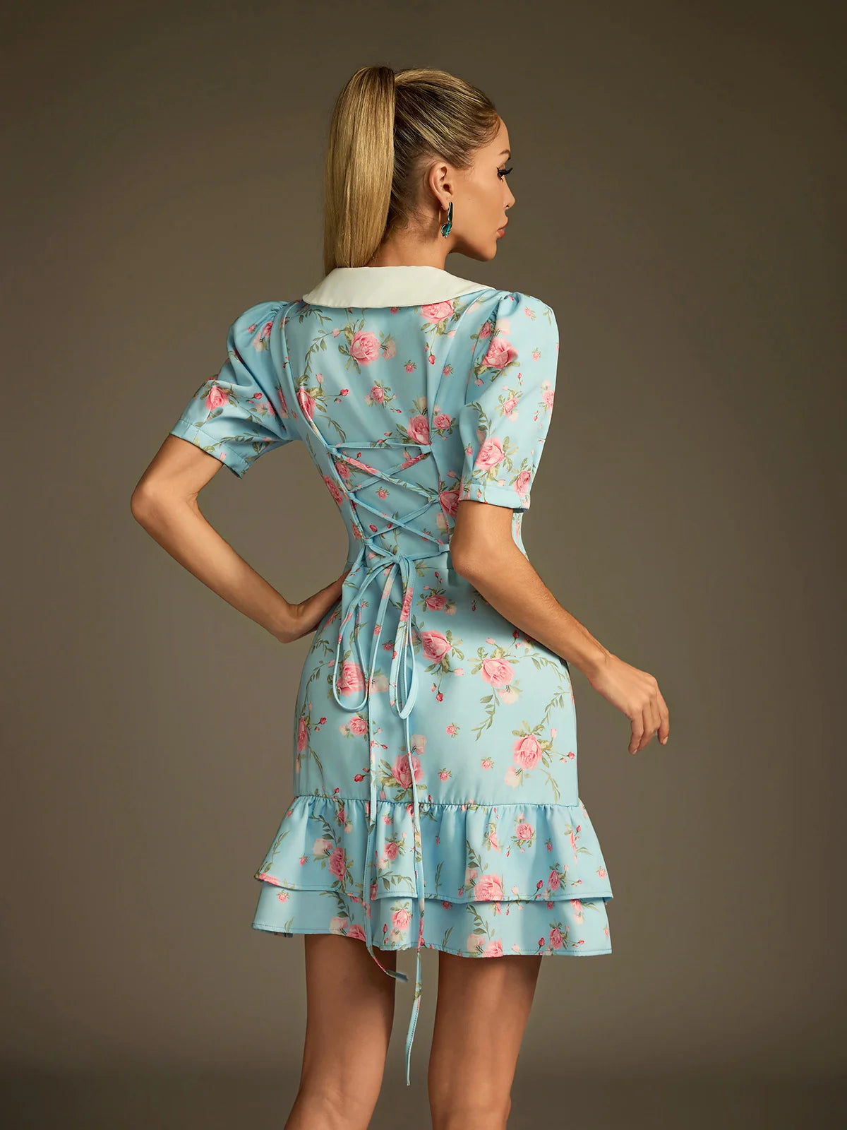 Rosemary Garden Collar Dress