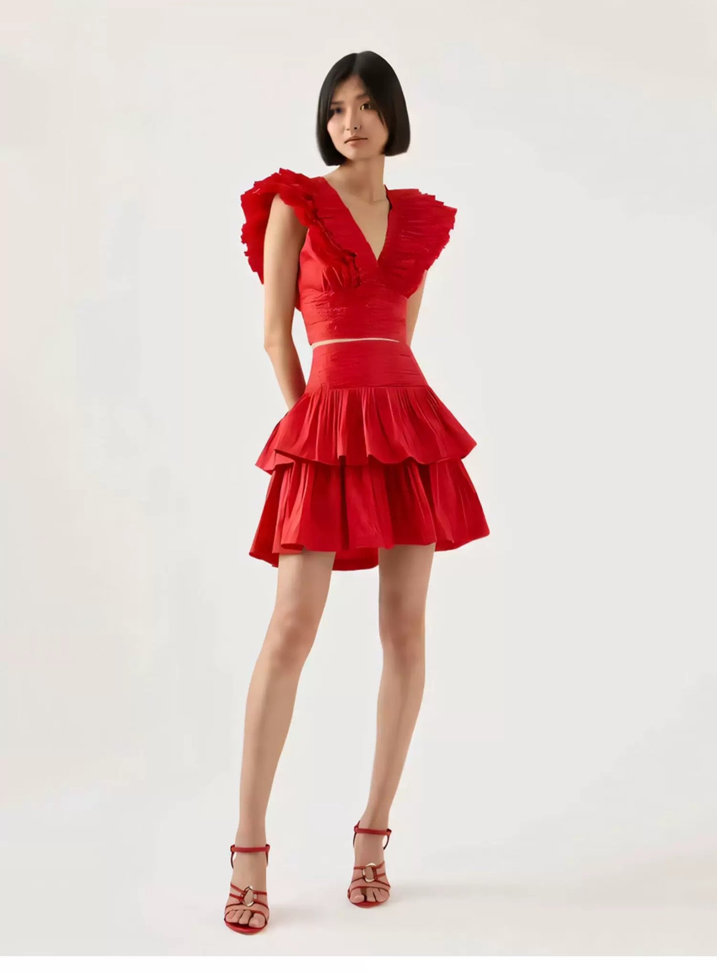 Carmen Ruffle Two-Piece