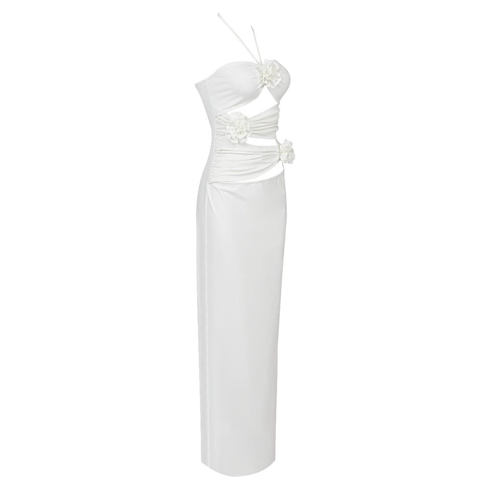 Fleur Cut-Out Midi Dress