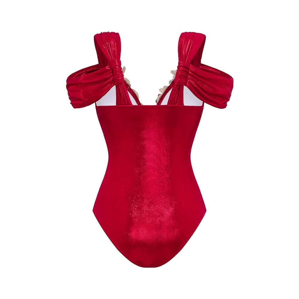 Sirena Crystal Ruched Set