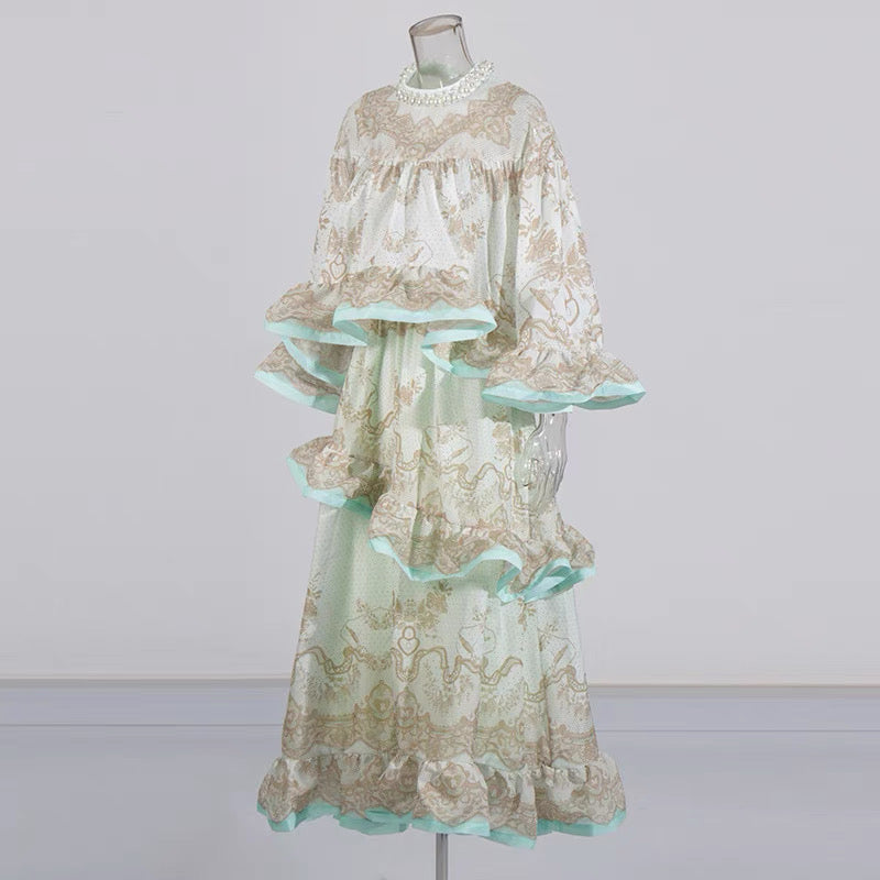Maribelle Pearl-Trim Set