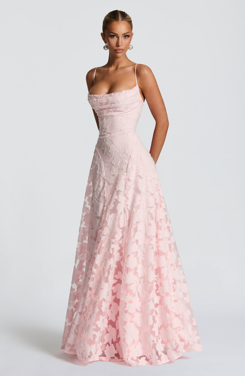 Rosalie Lace Backless Maxi Dress