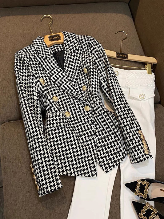 Nicole tweed blazer