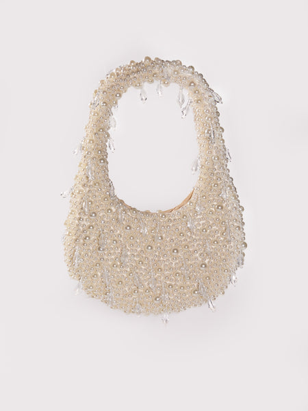 Bijou Pearl Bead Shoulder Ba