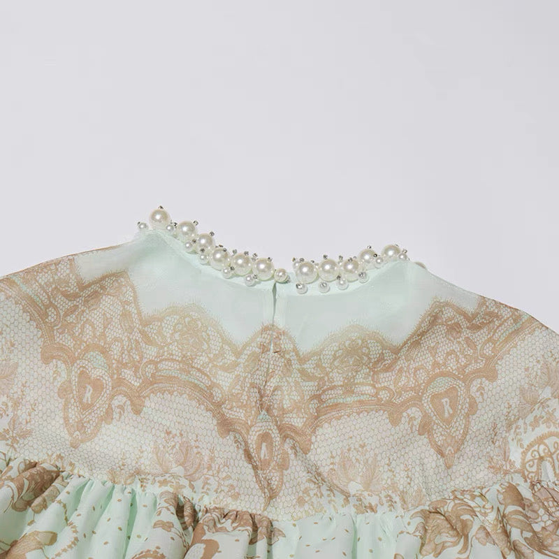 Maribelle Pearl-Trim Set