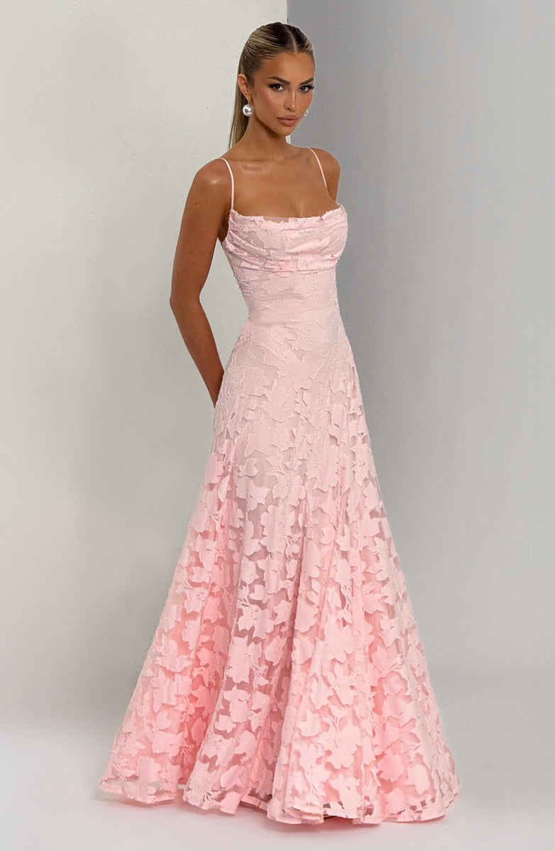 Rosalie Lace Backless Maxi Dress