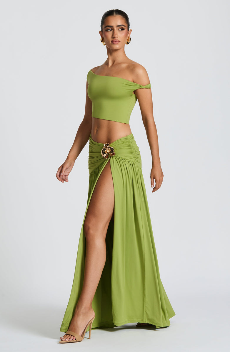 Riviera Asymmetrical Off Shoulder Set