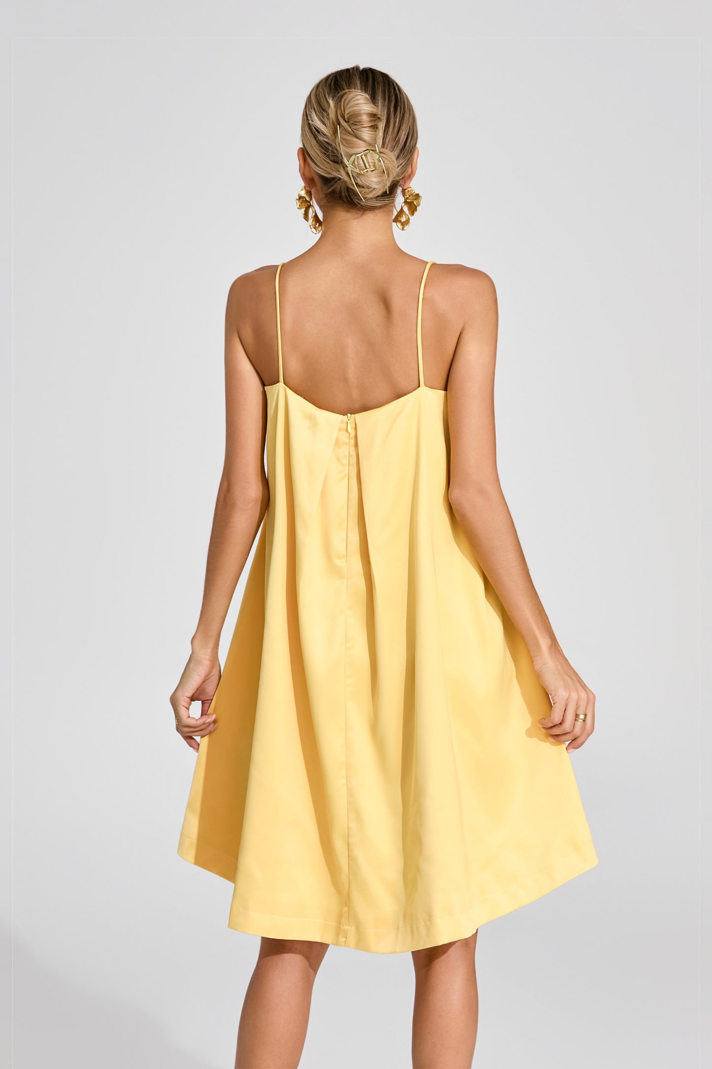 Soleil Blossom A-Line Mini Dress