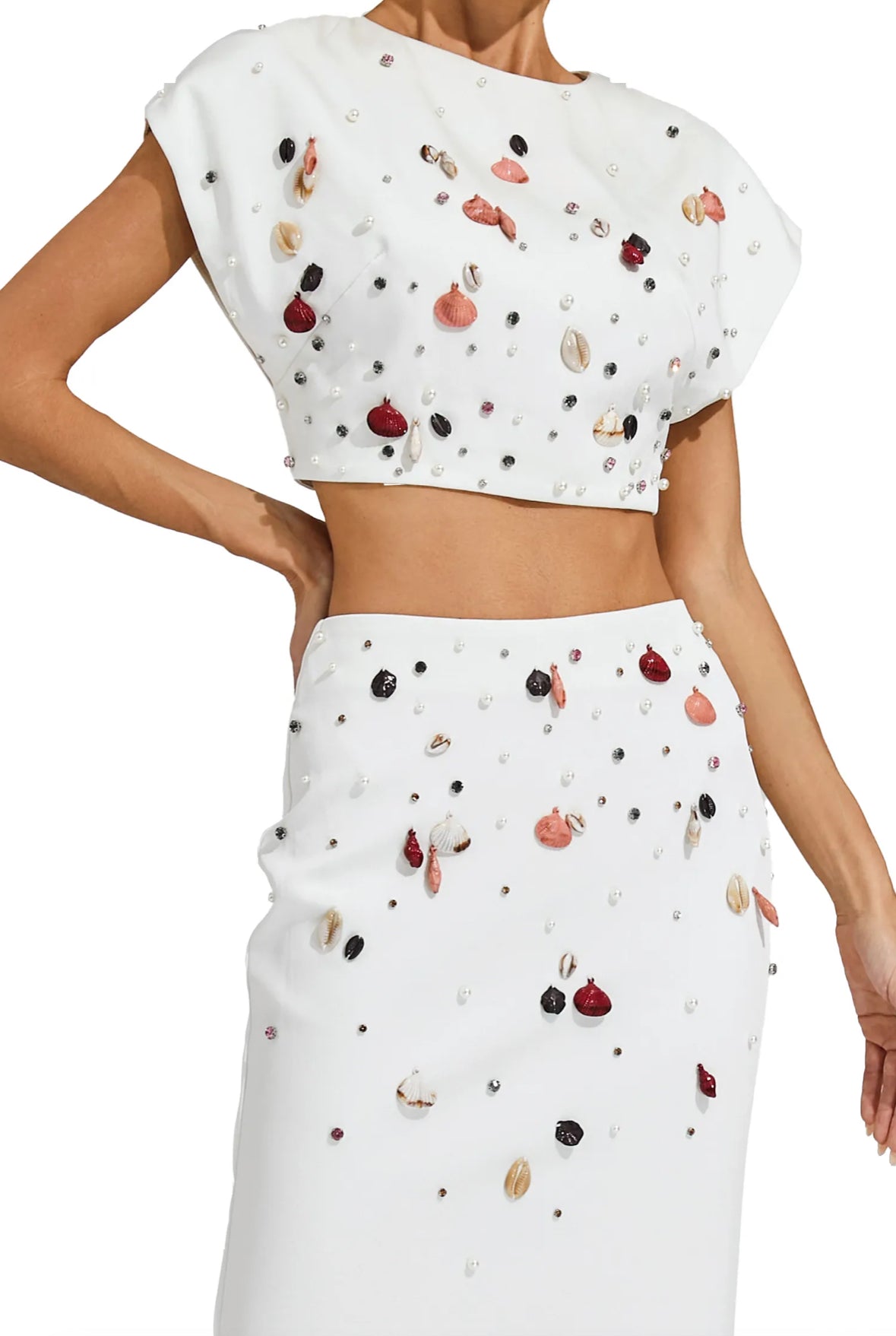 Aria Embellished Mini Dress