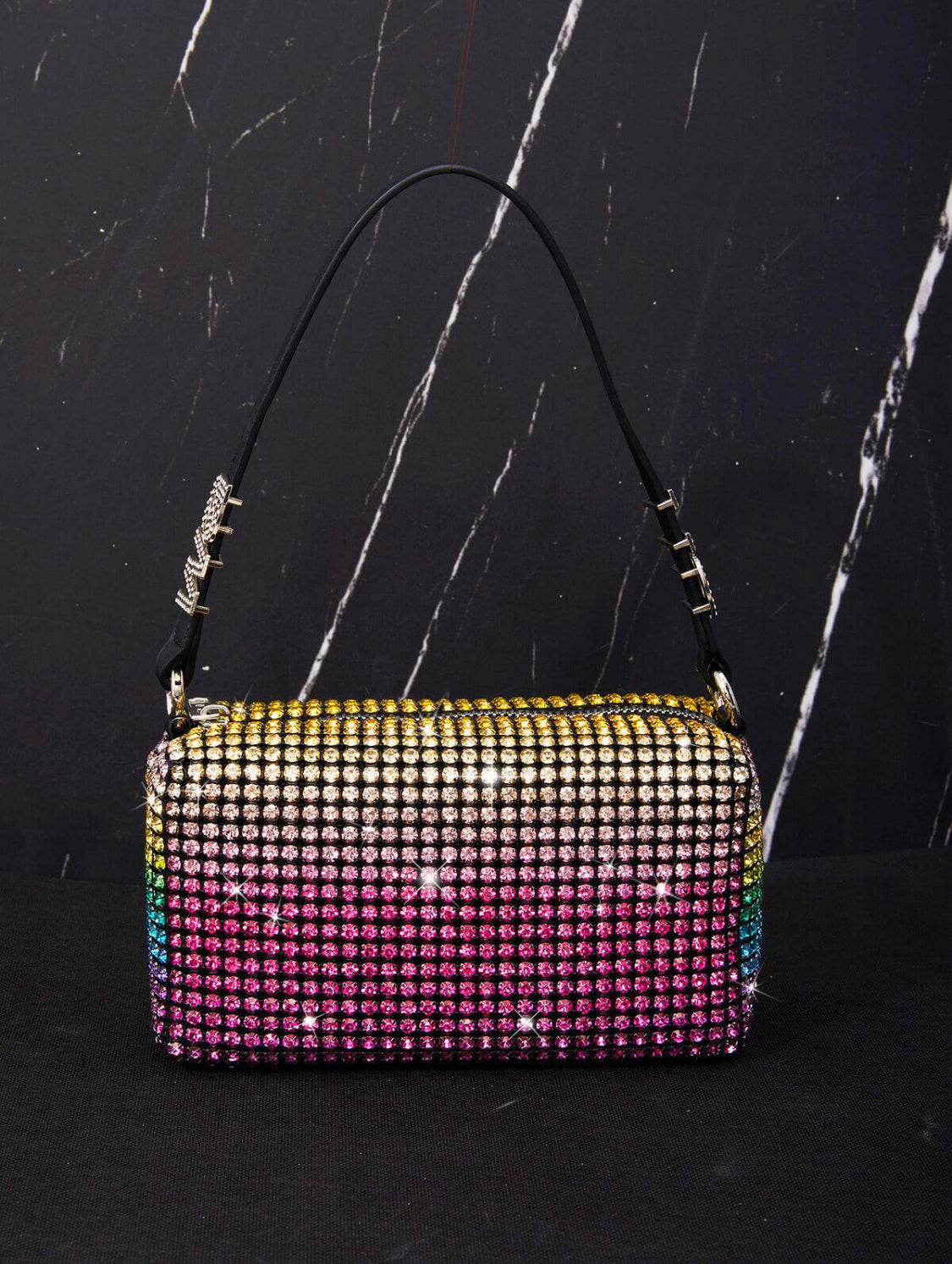 Lia multi rhinestone bag (8043024842990)