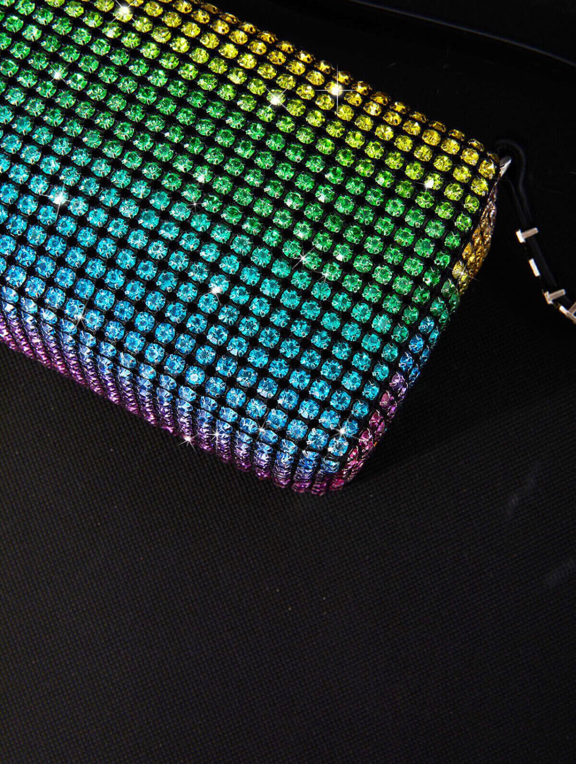 Lia multi rhinestone bag (8043024842990)