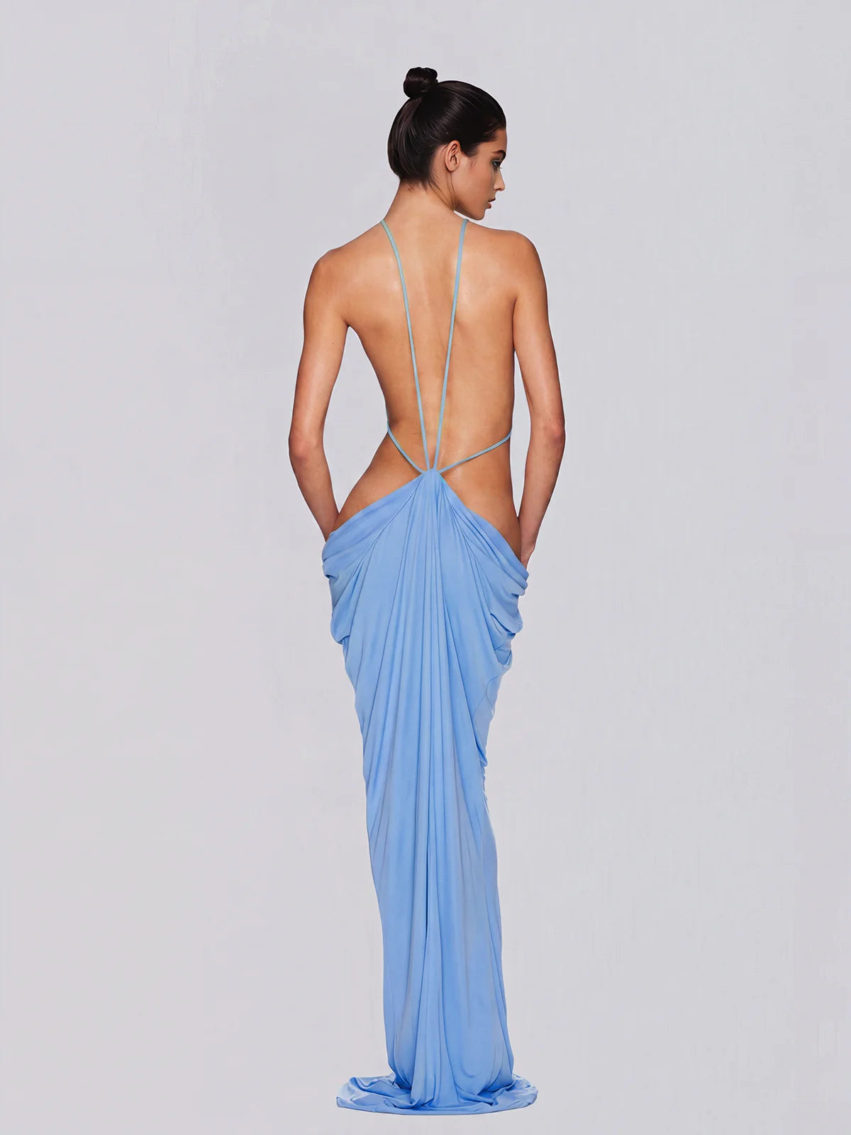 Seraphine Open-Back Gown