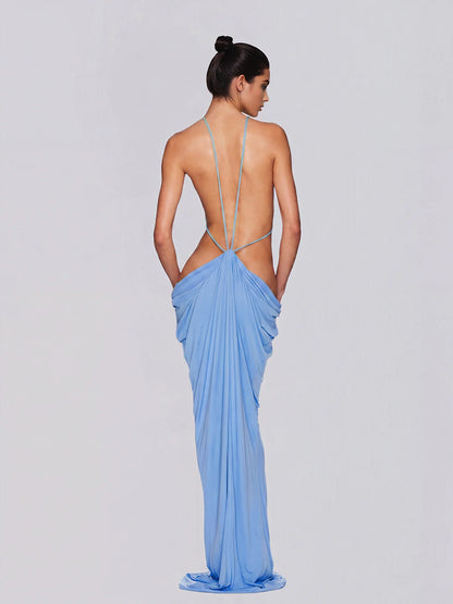 Seraphine Open-Back Gown