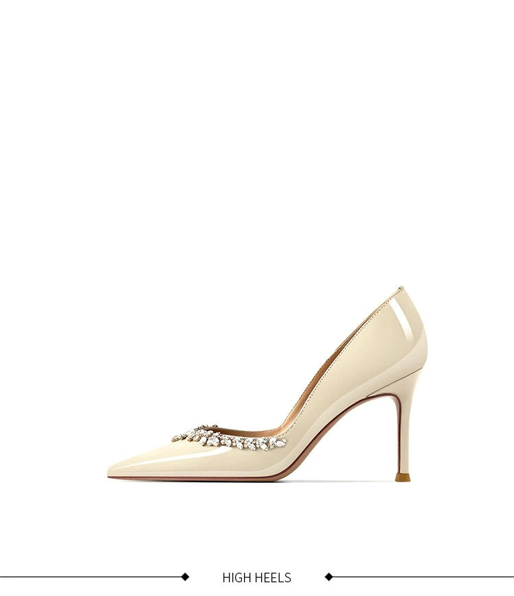 Jolie Crystal Embellished Pumps