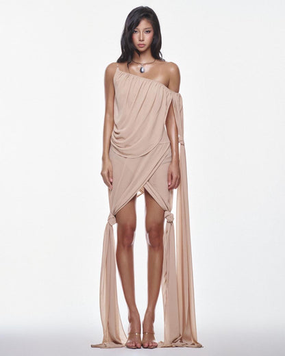 Vanessa  Dress Beige