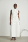 Laila flower white maxi dress