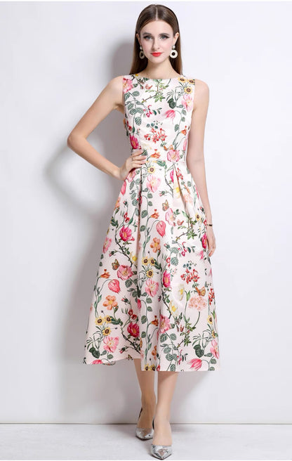 Jardin Midi Dress