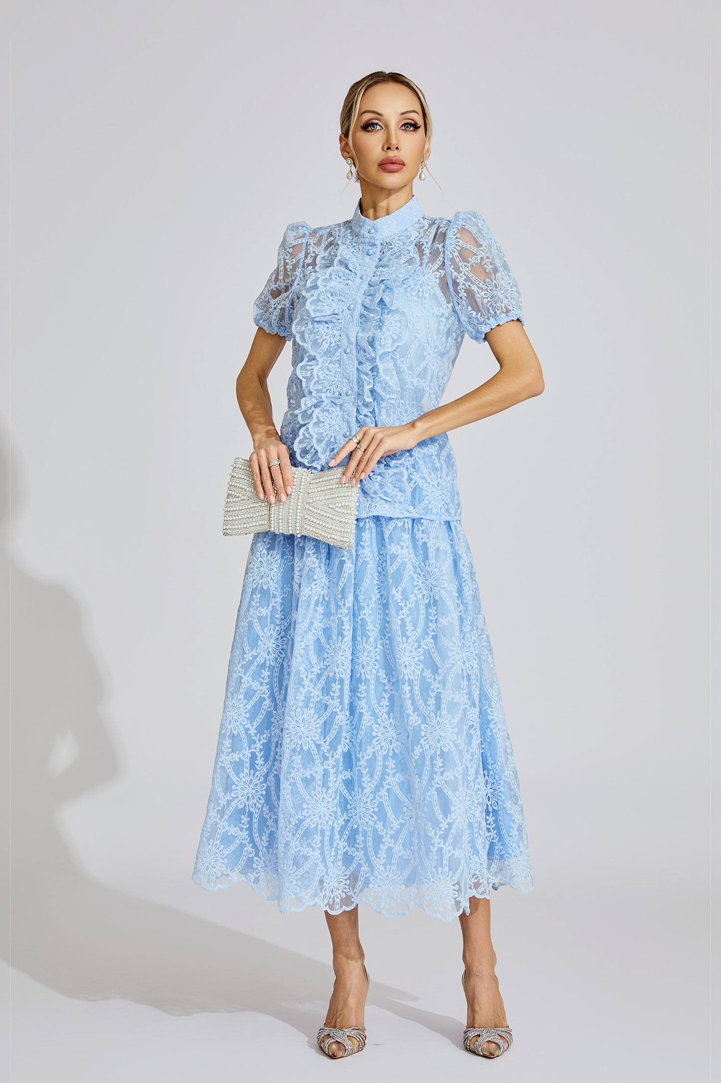 Celestine Lace Two-Piece Set