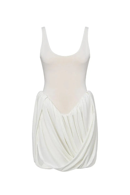 Naya Sculpt Drape mini Dress