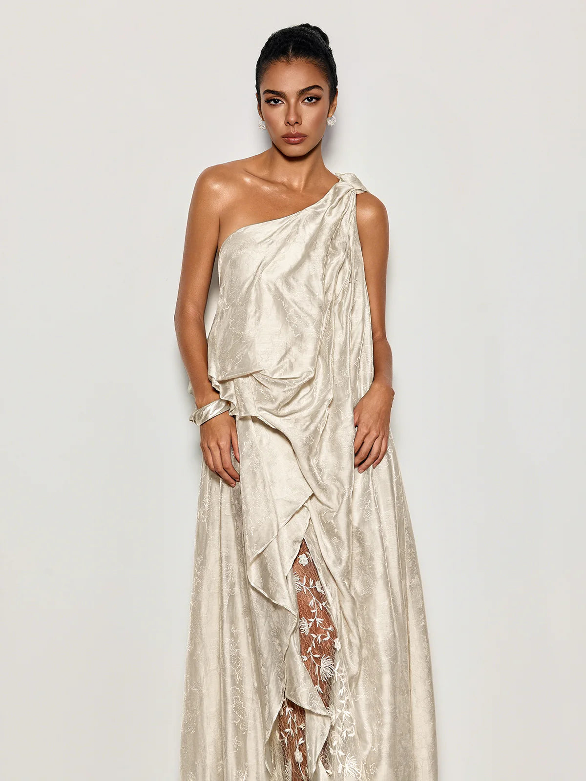 Celeste Drape Goddess Gown