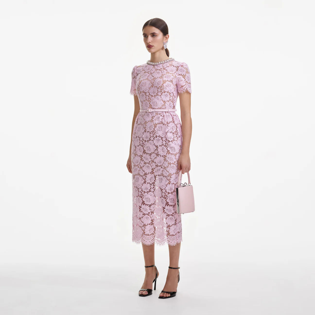 Rosalie Midi Lace Dress