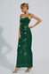 Indie rhinestone maxi dress