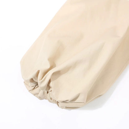 Dominique Faux Fur Balloon Hem Coat