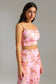 Uara printed pink set