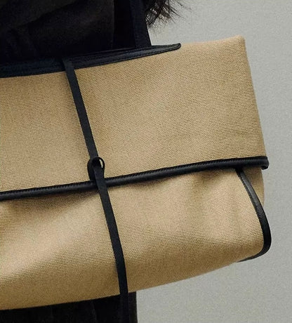 Riviera Fold Canvas Tote Bag