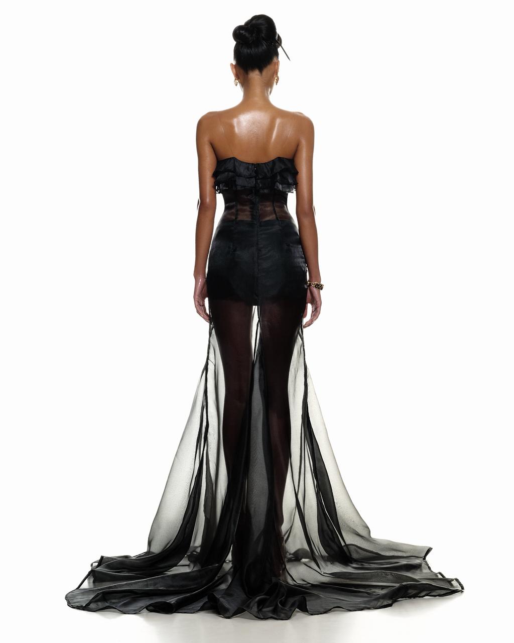 Akiko Maxi dress Black