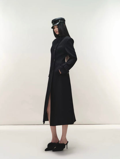 Sloane Sculpted Maxi Coat