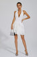 Landry white mini dress