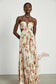 Adriana floral maxi dress