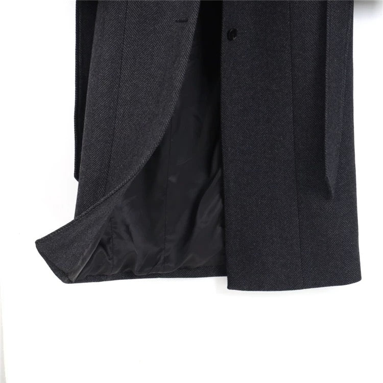 Renée Faux Fur Collar Maxi Coat