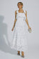 Milena white maxi dress