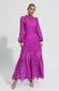 Juliette purple maxi dress