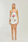 Sandrine floral mini dress