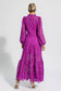 Juliette purple maxi dress