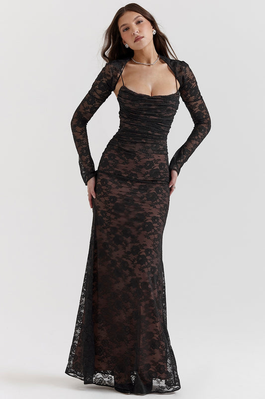 Celi Lace Maxi Dress