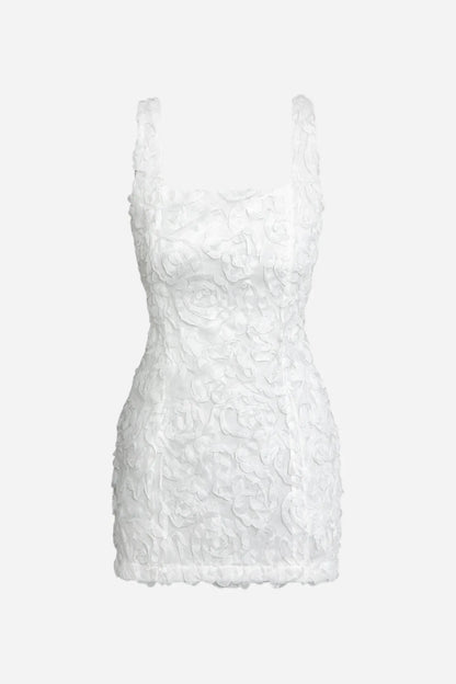 Bloom Rosette Mini Dress