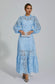 Juliette blue maxi dress