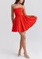 Emmanuelle strapless mini dress