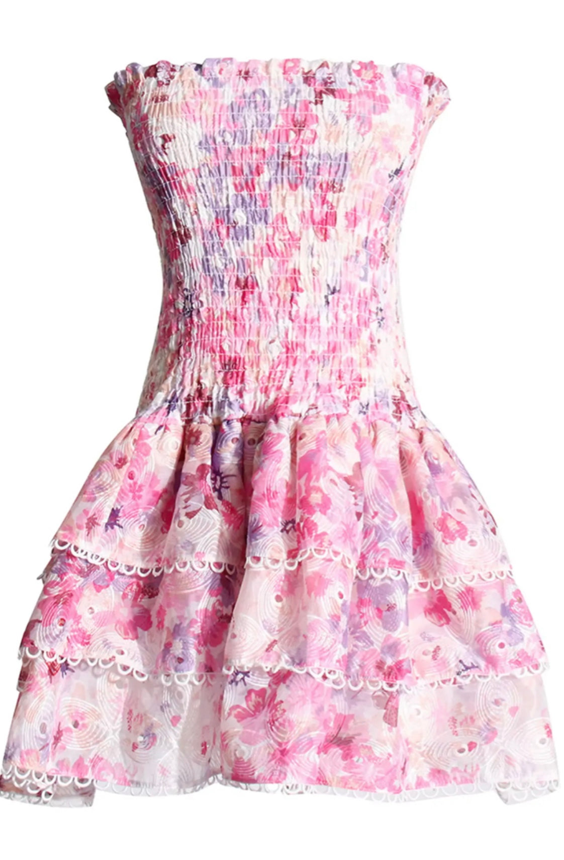 Mercy floral mini dress