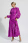 Juliette purple maxi dress